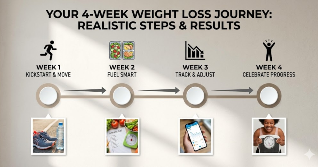How to Lose 10 Pounds in a Month: A Practical Plan
