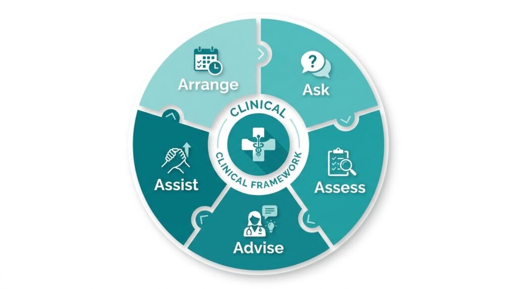 The Clinical Framework The 5As of Weight Loss Management