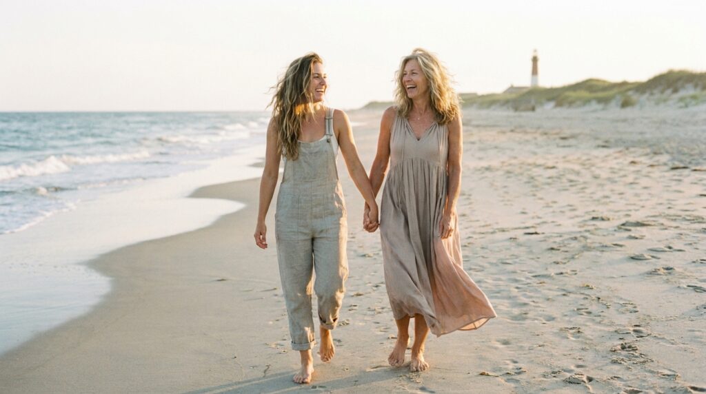 Healthy women staying active through hormonal changes like PCOS and menopause.